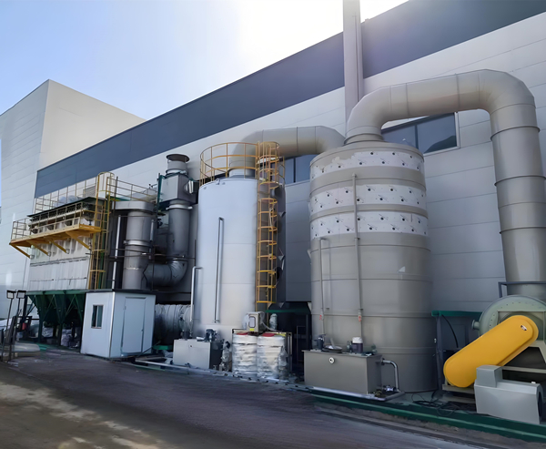 魯北萬(wàn)潤(rùn)智慧能源窯爐廢氣處理工程01